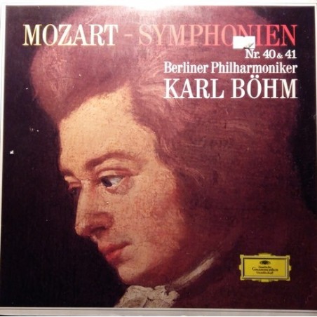 Mozart – Symphonien Nr. 40 & 41 "Jupiter"- Wiener Philharmoniker, Karl Böhm |DG  ‎– 92 791
