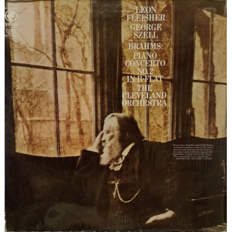 Brahms– Concerto No. 2 In B-Flat Major- Leon Fleisher, The Cleveland Orchestra & George Szell /   |1973    Odyssey ‎– Y 32222