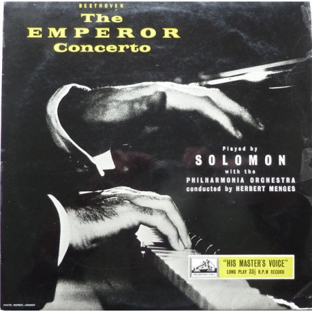 Beethoven-The Emperor Concerto- Solomon |His Master's Voice ‎– ALP.1300
