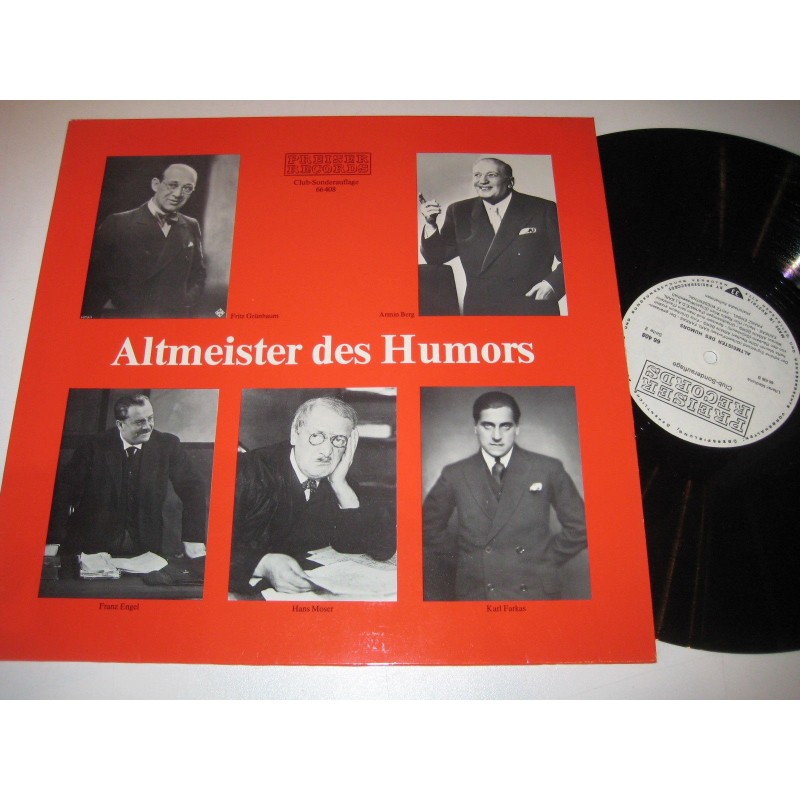 Various-Almeister des Humors|Preiser Records Club 66408 Various-Almeister des Humors|Preiser Records Club 66408