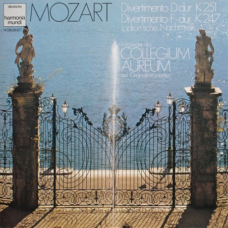 Mozart- Divertimento D-Dur-Divertimento F-Dur-Collegium Aureum ‎|D H M – 1C 065-99 627