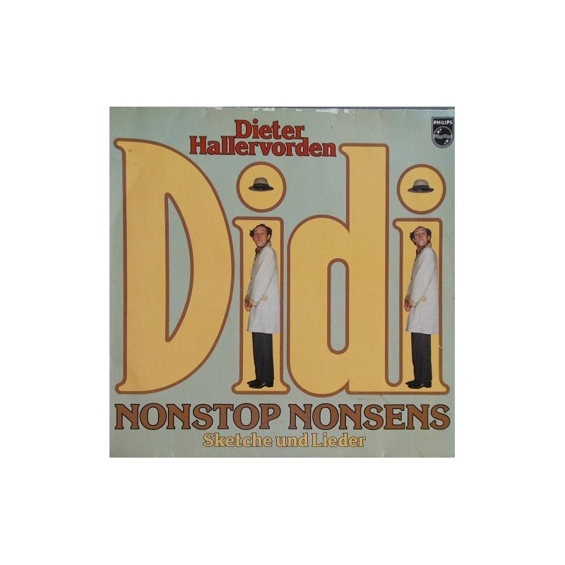 Hallervorden ‎Dieter – Didi &8211 Nonstop Nonsens &8211 Sketche Und Lieder|1978   	Philips 6305 375
