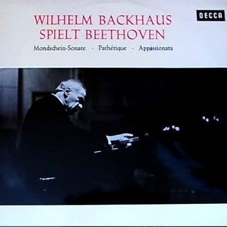 Beethoven - Wilhelm Backhaus ‎– Spielt  Beethoven|Decca ‎– SXL 21039-B