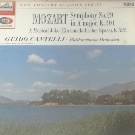 Mozart - Sinfonie Nr. 29-Contelli - Philharmonic Orchestra|HMV / XLP 30034