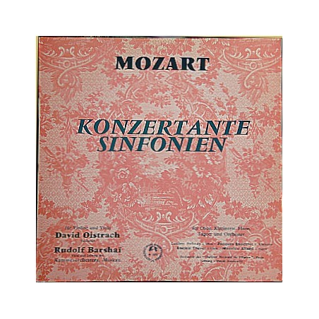 Mozart  ‎– Konzertante Sinfonien-Oistrach-Barshai|Musical Masterpiece Society ‎– M-2272
