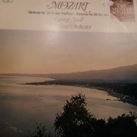 Mozart ‎– Symphony No. 35 ("Haffner") / Symphony No. 39- The Cleveland Orchestra - Szell|CBS ‎– S 61023