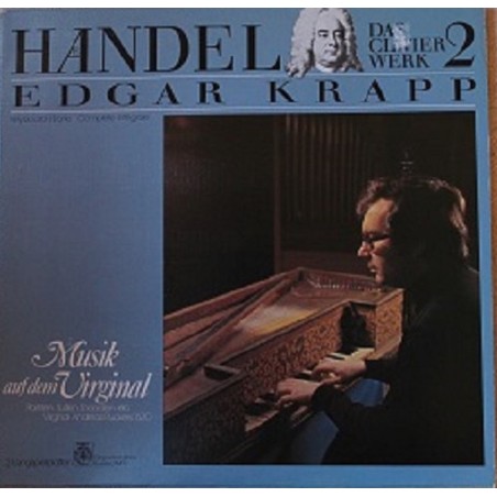 Händel Georg Friedrich ‎– Clavier-Werke Vol.2 - Edgar Krapp, |1979   Orbis ‎– 31 260 3