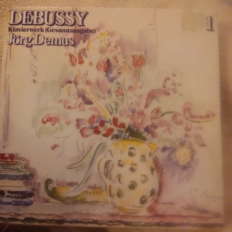 Debussy Claude - Klavierwerk (Gesamtausgabe)-Jörg Demus|1969  amadeo AVRS 19035-19042-8 LP-Box