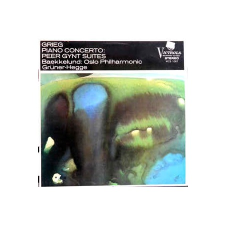 Grieg-Piano Concerto, Peer Gynt Suites - Oslo Philharmonic- Baekkelund |1967   RCA Victrola ‎– VICS 1067
