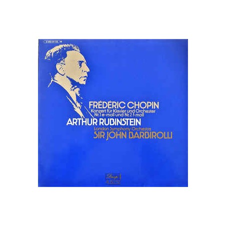 Chopin - Konzert für Klavier und Orchester Nr.1-Nr.2 -Arthur Rubinstein, LSO|Dacapo – 1 C 053-01 172 M