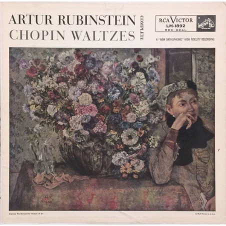 Chopin - Walzer - Rubinstein |1964   RCA Victor Red Seal ‎– LM-1892