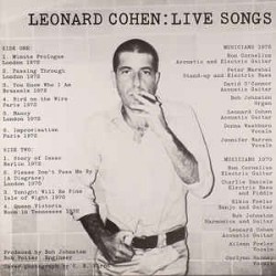 Cohen ‎Leonard – Live...