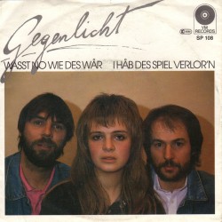 Gegenlicht ‎– Wasst No Wie...