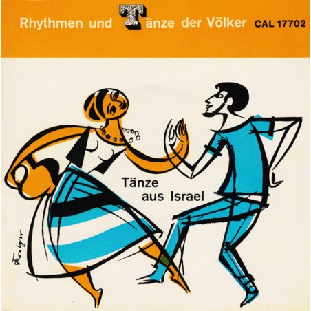 Israelisches Volksmusikensemble-Drora Havkin ‎– Tänze Aus Israel|Calig ‎– CAL 17702-Single-EP