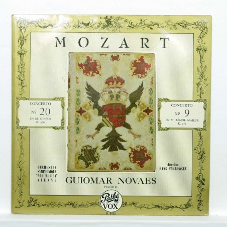 Mozart -Piano Concerto  Nr. 20 & Nr. 9-Guiomar Novaes|VOX PL 8430