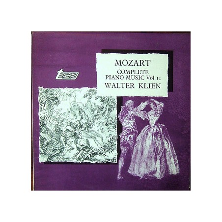 Mozart -Complete Piano Music Vol. 11- Walter Klien ‎|1967    Turnabout ‎– TV.37011S