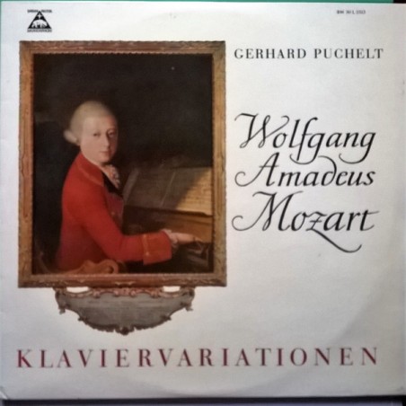 Mozart Wolfgang Amadeus - Gerhard Puchelt ‎– Klaviervariationen|Bärenreiter-Musicaphon ‎– BM 30 L 1513