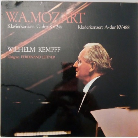 Mozart -Konzert für Klavier und Orchester Nr. 8 C-dur und Nr. 23 - Wilhelm Kempff |‎ Ex Libris ‎– XL 171 549