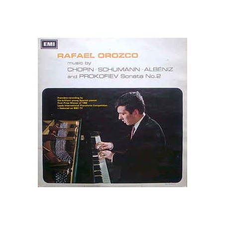 Chopin-Schumann-Albéniz-Prokofiev -Sonata No.2- Rafael Orozco ‎– Music By  |1967    His Master's Voice ‎– HQS 1090