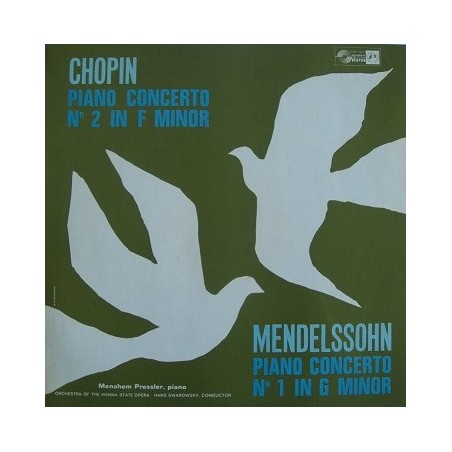 Chopin-Mendelssohn-Bartholdy- Klavierkonzert No.2+No.1- Pressler-Swarowsky ‎|Musical Masterpiece Society ‎– M-2314