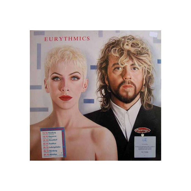 Eurythmics ‎– Revenge|1986     RCA ‎– PL71050