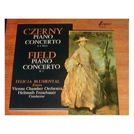 Czerny -Piano Concerto In A Minor / Piano Concerto Nº 3 Field - Felicja Blumental|Turnabout ‎– TV-S 34389