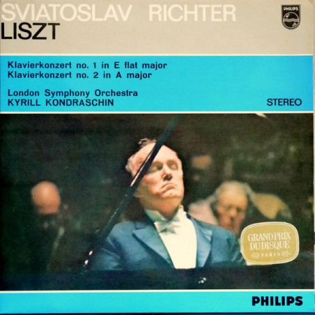 Liszt – Klavierkonzert Nr. 1-Klavierkonzert Nr. 2 - Sviatoslav Richter-L S O |Philips ‎– 835 474 LY