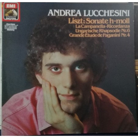 Liszt- Sonata H-moll / La Campanella / Ricordanza / Ungarische Rhapsodie Nr.6...-  Lucchesini,  |1984    HMV– 1C 067 14-3680-1