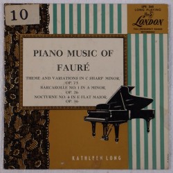 Faure - Piano Music...