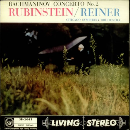 Rachmaninoff-Piano Concerto No. 2 In C Minor, Op. 18- Arthur Rubinstein, Fritz Reiner|RCA Red Seal ‎– SB.2043
