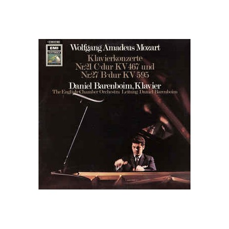 Mozart- Klavierkonzerte Nr. 21 und Nr. 27 -Daniel Barenboim  |1969    EMI Electrola ‎– 1 C 063-01 864