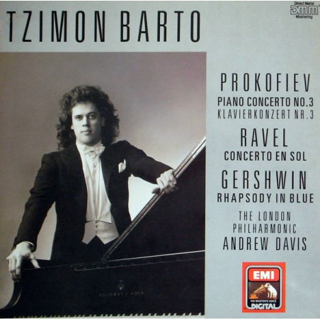 Prokofiev-Ravel- Gershwin ‎– Piano Concerto No. 3-Concerto En Sol / Rhapsody In Blue- Barto |1988   HMV 067 EL 749495 1