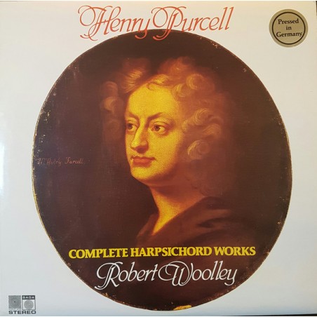 Purcell Henry ‎– Complete Music for Harpsichord- Robert Woolley |Saga ‎– 5458/9