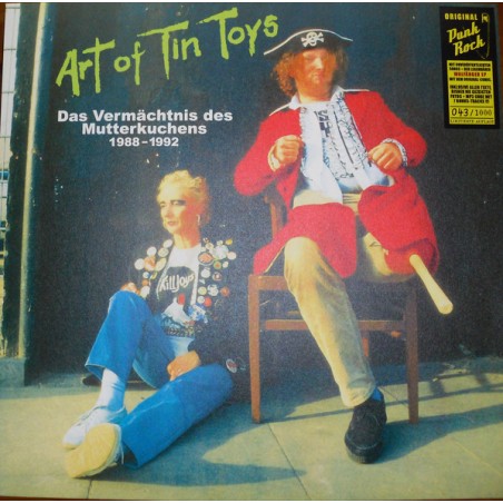Art Of Tin Toys ‎– Das Vermächtnis des Mutterkuchens 1988-1992|2016    Colturschock ‎– COLT 034 -Limited Edition, Numbered