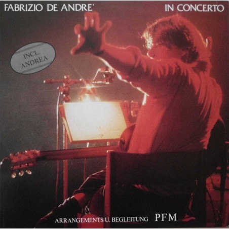 De André Fabrizio ‎– In Concerto|1979    Ricordi ‎– 0065.013