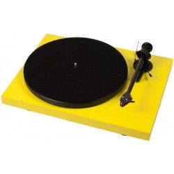 Pro-Ject Debut Carbon (DC) in Gelb incl. Ortofon 2M Red