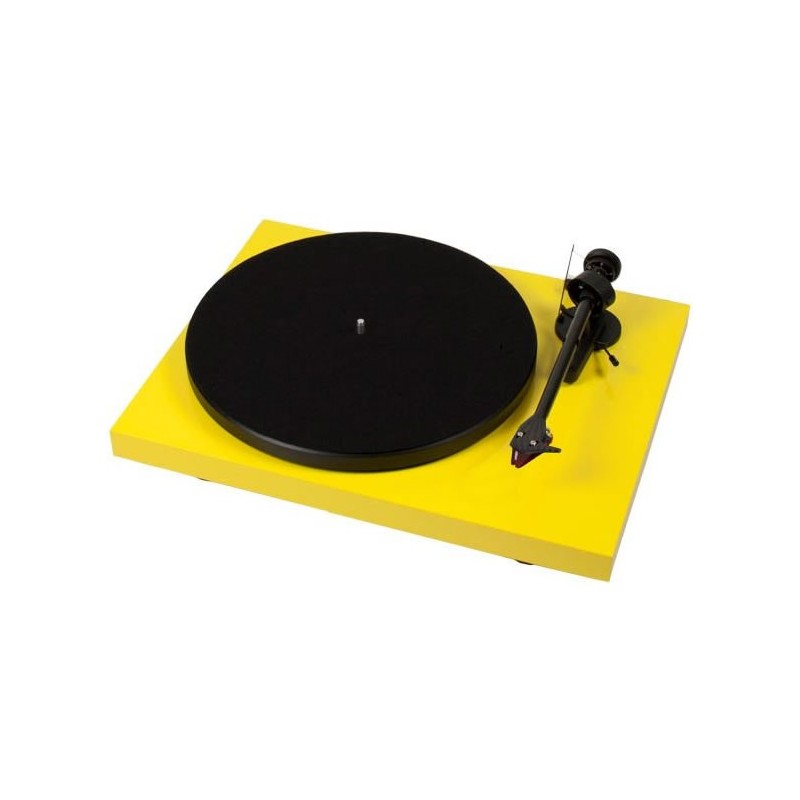 Pro-Ject Debut Carbon (DC) in Gelb incl. Ortofon 2M Red