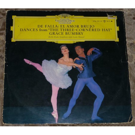 De Falla-  El Amor Brujo - El Sombro De Tres Picos- Grace Bumbry · Lorin Maazel /  |1966   DG ‎– LPM 39 115