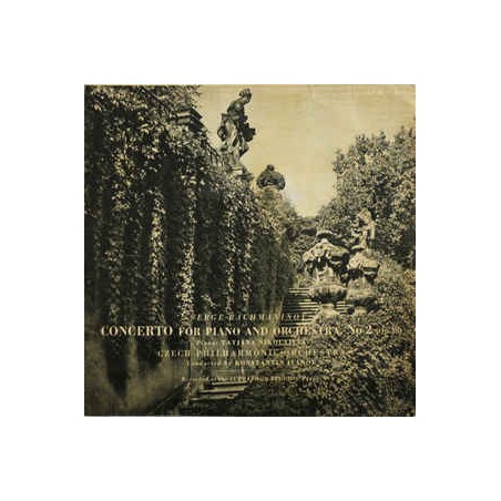Rachmaninov – Concerto for Piano and Orchestra. No. 2 (Op. 18)-Tatjana Nikolajeva |Supraphon ‎– LPM-1-10" Vinyl