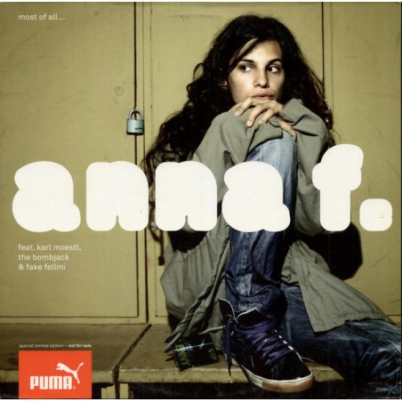 Anna F. ‎– Most Of All|2009   Moerder Music Maxi-Single-Limited Edition, Promo, Puma