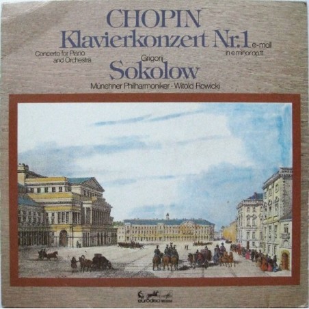 Chopin - Klavierkonzert Nr.1 E-Moll Op.11- Grigorij Sokolow-Münchner Philharmoniker ‎ |1978  SQ 25 065 KK - Quadraphonic