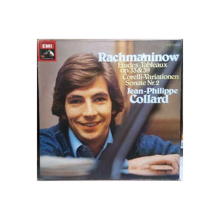 Rachmaninow -Etudes op 33 & 39...- Jean-Philippe Collard |1975     HMV ‎– 1C 147-52 630/31