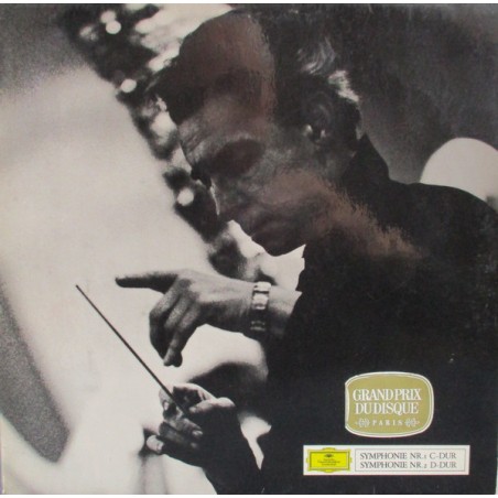 Beethoven – Symphonie Nr. 1 / Symphonie Nr. 2- Berliner Philharmoniker -Karajan ‎ |1968   DG ‎– 643 501