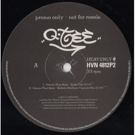 Q-Tee ‎– Gimme that Body|1995   Heavenly ‎– HVN 4812P2-Maxi-Single