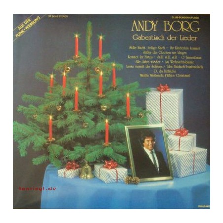 Borg ‎Andy – Gabentisch Der Lieder|1984    Papagayo ‎– F 668951