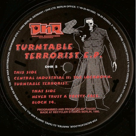 Sonic Subjunkies ‎– Turntable Terrorist E.P.|1995    DHR 5-Maxi-Single