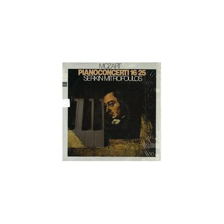 Mozart – Piano Concerti 16 • 25 Serkin - Mitropoulos  |1981    Movimento Musica ‎– 01.007