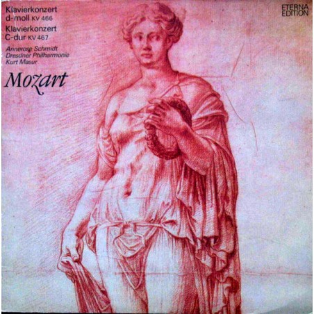 Mozart-Klavierkonzert KV 466-Klavierkonzert KV 467- Dresdner Philharmonie, Kurt Masur |1974    ETERNA ‎– 8 26 466