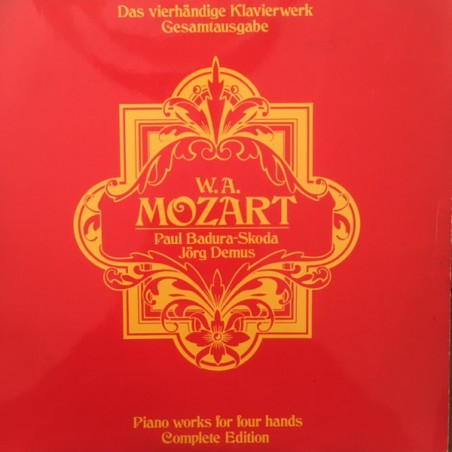 Mozart -Das Vierhändige Klavierwerk - Jörg Demus, Paul Badura-Skoda|Amadeo ‎– AVRS 207 St