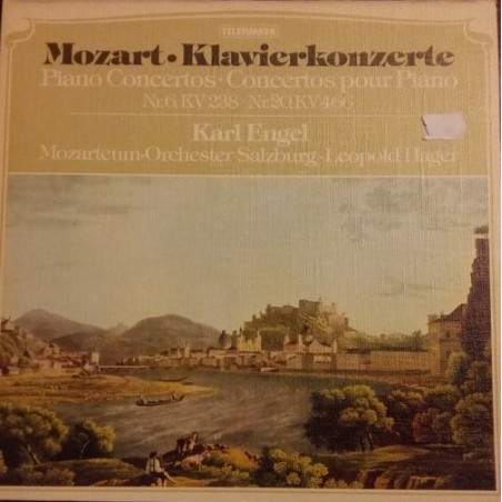 Mozart - Klavierkonzerte-Nr. 6, KV 238 · Nr. 20, KV 466 -Karl Engel |1976   Telefunken ‎– 6.42040